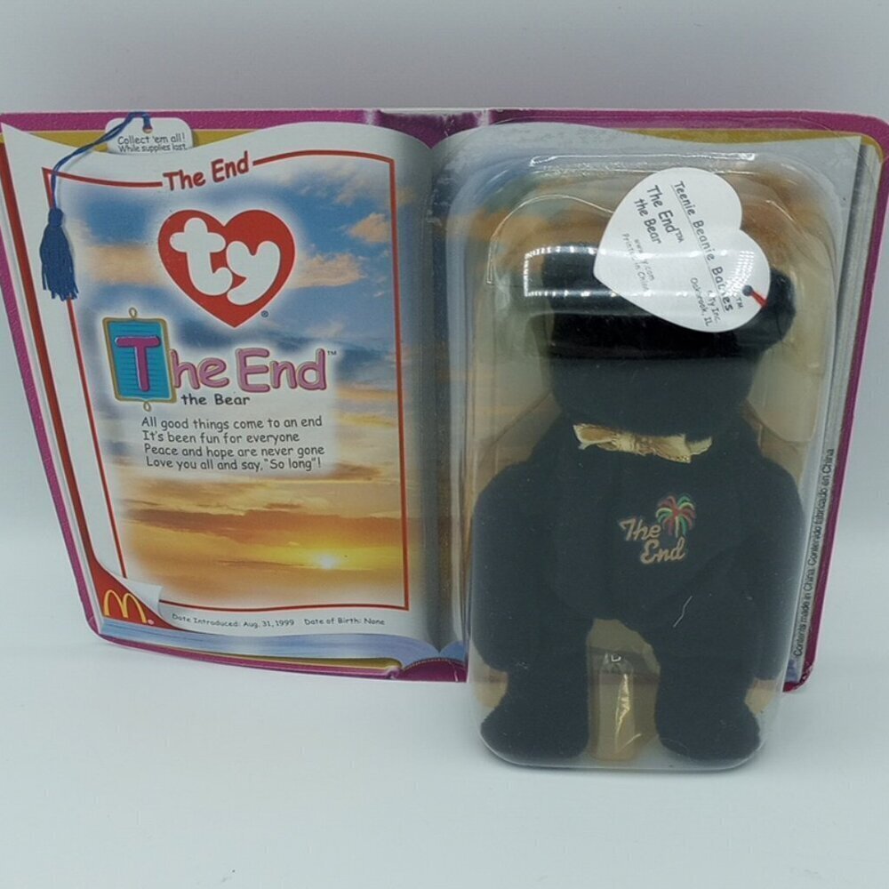 TY The End the Bear McDonalds 2000
